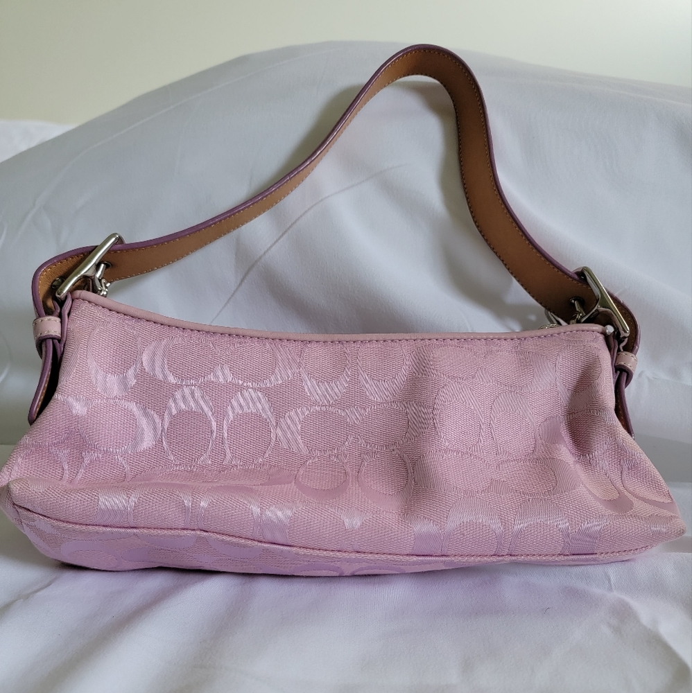 Authentic and rare pink coach purse
